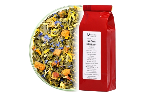 Herbata Zielona EARL GREY WIOSENNY (OT) (50g) Pasja Wiosennego Aromatu !!